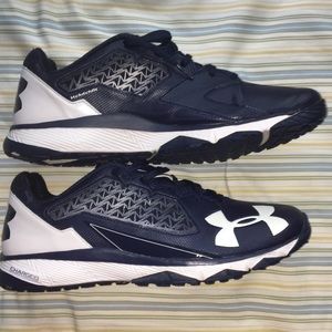 Blue under armor shoes size 12